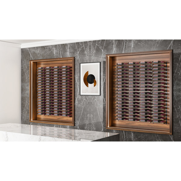 Latitude Run® Candrea 90 Bottle Wall Mounted Wine Bottle Rack & Reviews